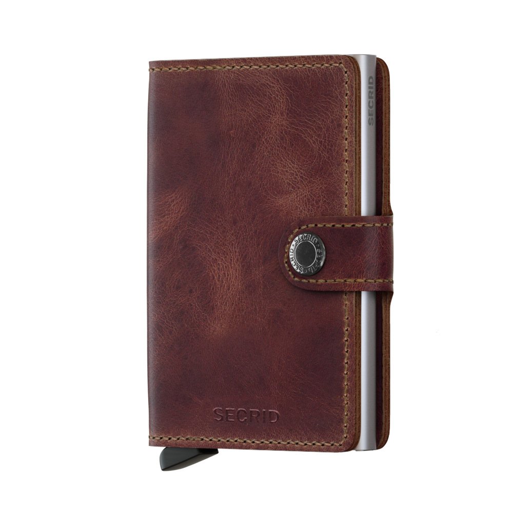 SECRID MINI WALLET VINTAGE ΚΑΦΕ 7