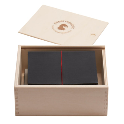 PAPER REPUBLIC ΣΗΜΕΙΩΜΑΤΑΡΙΟ WRITER'S ESSENTIAL XL KIT ΜΑΥΡΟ