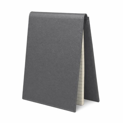 VNC EXCLUSIVE ΔΕΡΜΑΤΙΝΟ ΜΠΛΟΚ ΣΗΜΕΙΩΣΕΩΝ ΓΡΑΦΕΙΟΥ Α5 ΓΚΡΙ