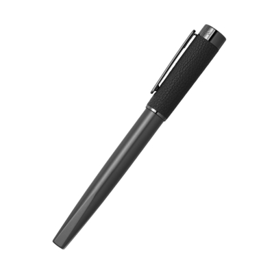 HUGO BOSS CORIUM ΠΕΝΑ ΓΡΑΦΗΣ ΜΑΥΡΟ