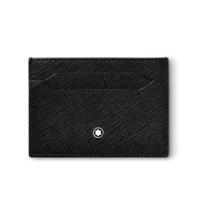 MONTBLANC SARTORIAL ΔΕΡΜΑΤΙΝΗ ΘΗΚΗ ΚΑΡΤΩΝ 5CC BLACK