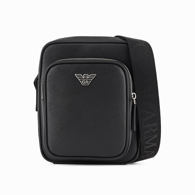 EMPORIO ARMANI MESSENGER BAG ΜΑΥΡΟ