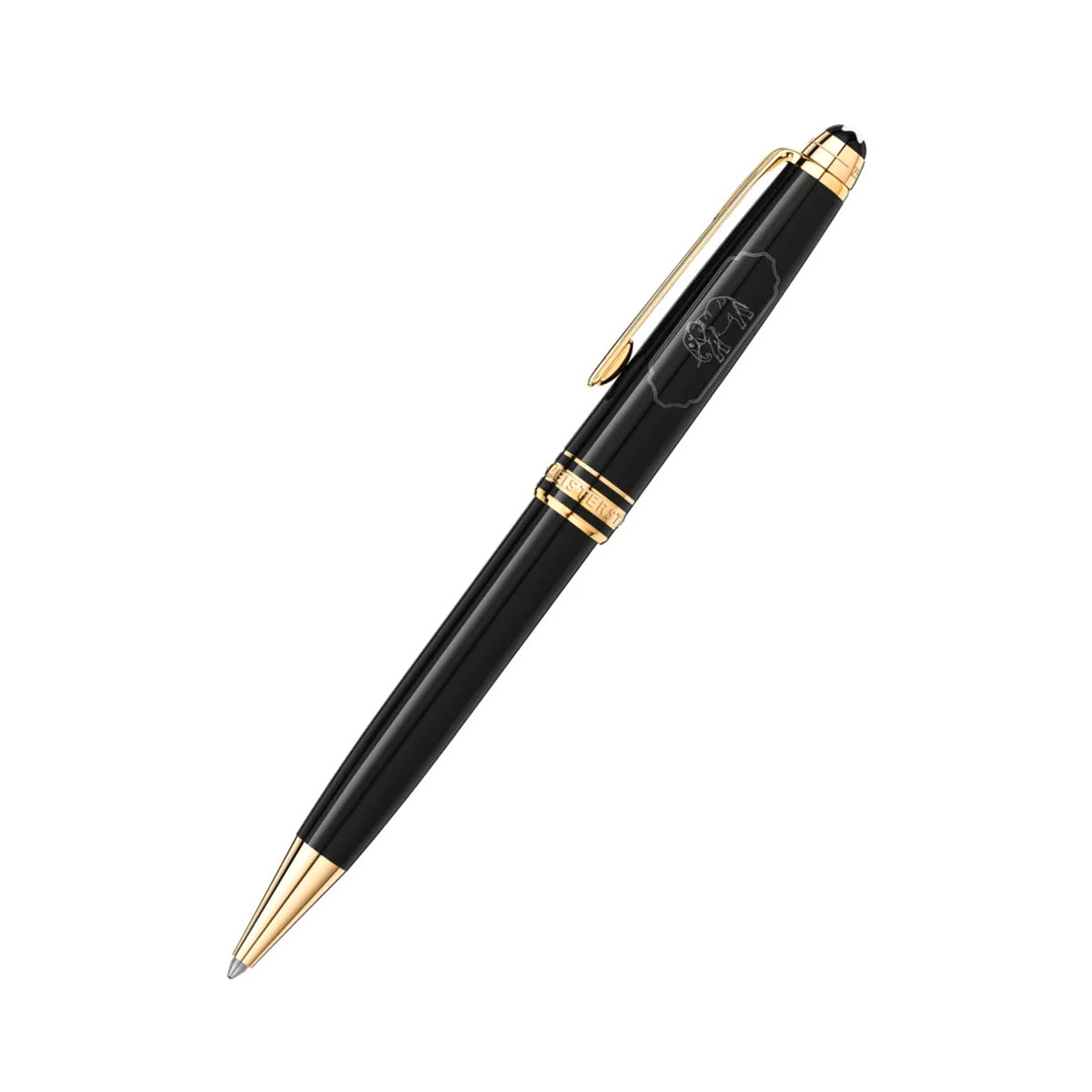 MONTBLANC Meisterstück Classique Resin and Gold-Plated Ballpoint Pen for  Men