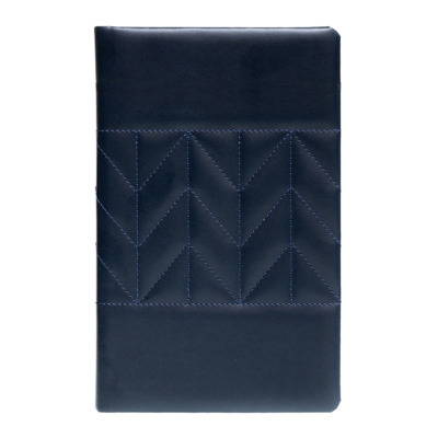 TYPE CENTER ΣΗΜΕΙΩΜΑΤΑΡΙΟ CHEVRON STONE PAPER Α5 ΜΠΛΕ