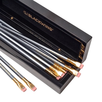 BLACKWING PIANO BOX ΣΕΤ ΞΥΛΙΝΟ ΜΟΛΥΒΙ 602 ΜΠΛΕ ΓΚΡΙ (12ΤΜΧ)