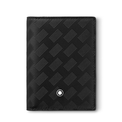 MONTBLANC EXTREME 3.0 ΔΕΡΜΑΤΙΝΗ ΘΗΚΗ ΚΑΡΤΩΝ 4CC ΜΑΥΡΗ