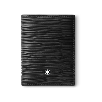 MONTBLANC 4810 ΔΕΡΜΑΤΙΝΗ ΘΗΚΗ ΚΑΡΤΩΝ ΜΑΥΡΟ