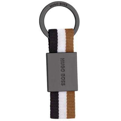 HUGO BOSS ICON STYLE ΜΠΡΕΛΟΚ ΜΑΥΡΟ ΛΕΥΚΟ ΚΑΦΕ