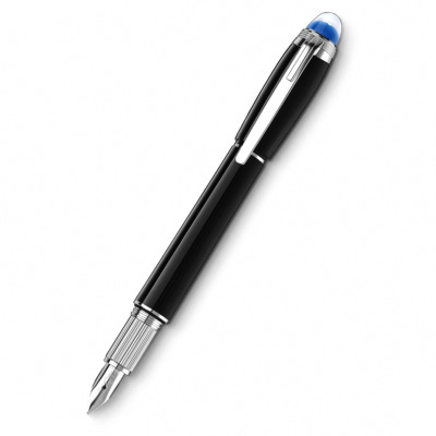 MONTBLANC STARWALKER PRECIOUS RESIN ΠΕΝΑ ΓΡΑΦΗΣ ΜΑΥΡΗ