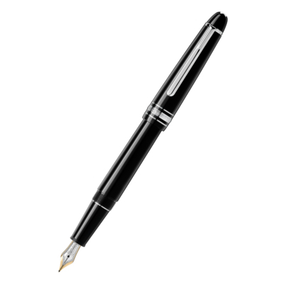 MONTBLANC MEISTERSTUCK PLATIMUN COATED CLASSIQUE ΠΕΝΑ ΓΡΑΦΗΣ ΜΑΥΡΗ