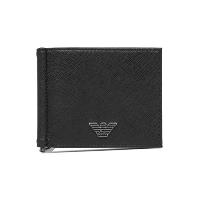 EMPORIO ARMANI ΑΝΔΡΙΚO ΠΟΡΤΟΦΟΛΙ ΜΑΥΡΟ