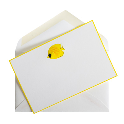 TYPE CENTER ΕΥΧΑΡΙΣΤΗΡΙΕΣ ΚΑΡΤΕΣ BUTTERFLY FISH