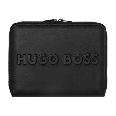 HUGO BOSS LABEL ΝΤΟΣΙΕ ΣΥΝΕΔΡΙΩΝ Α5 ΜΑΥΡΟ