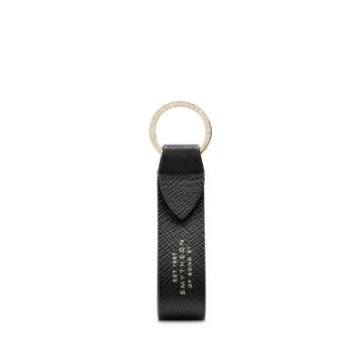 SMYTHSON PREMIUM ΔΕΡΜΑΤΙΝΟ ΜΠΡΕΛΟΚ STRAP ΜΑΥΡΟ