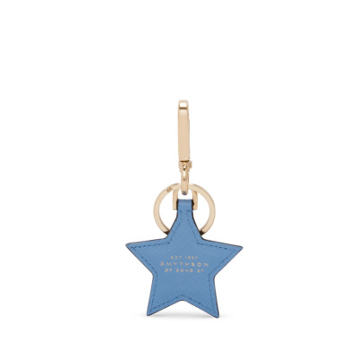 SMYTHSON PREMIUM ΔΕΡΜΑΤΙΝΟ ΜΠΡΕΛΟΚ STAR ΓΑΛΑΖΙΟ