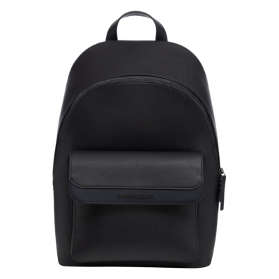 EMPORIO ARMANI ΤΣΑΝΤΑ ΠΛΑΤΗΣ ΜΑΥΡΗ