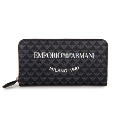 EMPORIO ARMANI ΓΥΝΑΙΚΕΙΟ ΠΟΡΤΟΦΟΛΙ ΜΑΥΡΟ