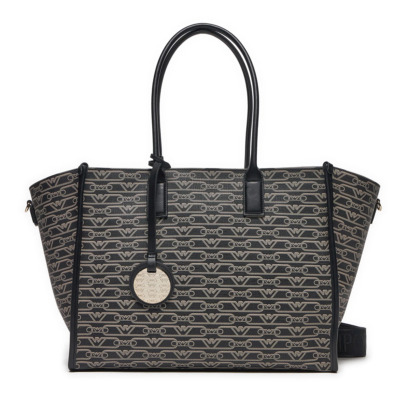 EMPORIO ARMANI ΓΥΝΑΙΚΕΙΑ ΤΣΑΝΤΑ ΩΜΟΥ ΜΑΥΡΗ