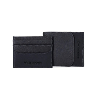 EMPORIO ARMANI ΣΕΤ ΠΟΡΤΟΦΟΛΙ - ΚΑΡΤΟΘΗΚΗ ΜΠΛΕ