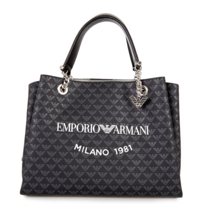 EMPORIO ARMANI ΓΥΝΑΙΚΕΙΑ ΤΣΑΝΤΑ ΜΑΥΡΗ