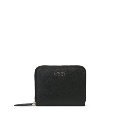 SMYTHSON PANAMA PREMIUM ΔΕΡΜΑΤΙΝΟ ΠΟΡΤΟΦΟΛΙ PANAMA ΜΑΥΡΟ