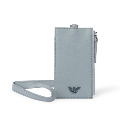 EMPORIO ARMANI ΘΗΚΗ ΚΑΡΤΩΝ ΓΚΡΙ