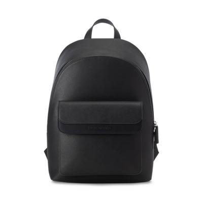 EMPORIO ARMANI ΤΣΑΝΤΑ ΠΛΑΤΗΣ ΜΑΥΡΗ