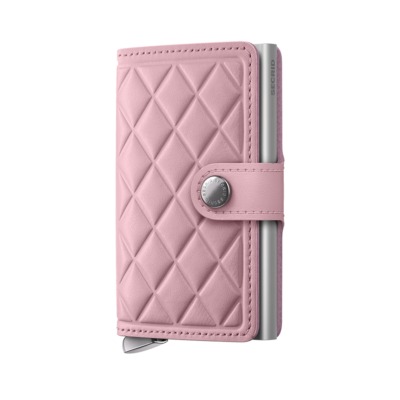 SECRID PREMIUM MINIWALLET EMBOSS DIAMOND  ΡΟΖ