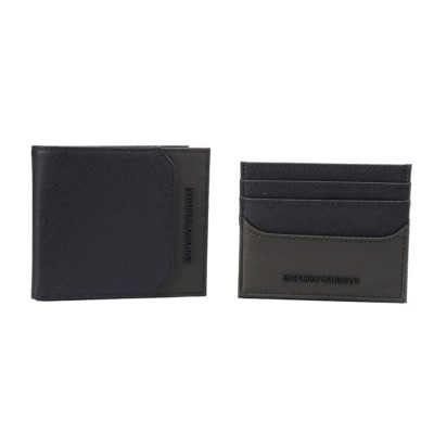 EMPORIO ARMANI ΣΕΤ ΠΟΡΤΟΦΟΛΙ - ΚΑΡΤΟΘΗΚΗ ΠΡΑΣΙΝΟ