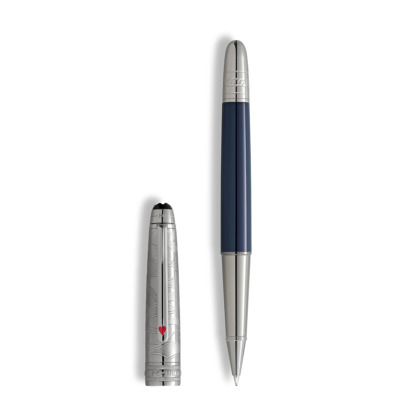 MONTBLANC MEISTERSTRUCK DOUE AROUND THE WORLD IN 80 DAYS CLASSIQUE ΣΤΥΛΟ ROLLER ΜΠΛΕ