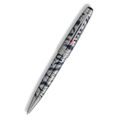 MONTBLANC MEISTERSTRUCK AROUND THE WORLD SOLITAIRE MIDSIZE ΣΤΥΛΟ ΔΙΑΡΚΕΙΑΣ ΜΠΛΕ