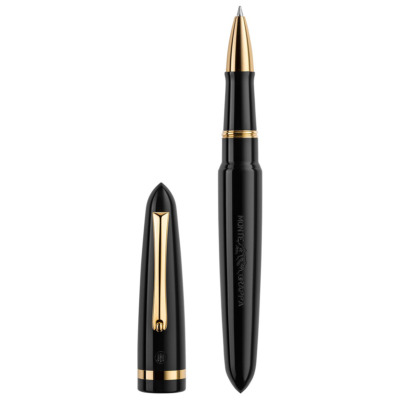 MONTEGRAPPA VENETIA ΣΤΥΛΟ ROLLER BLACK