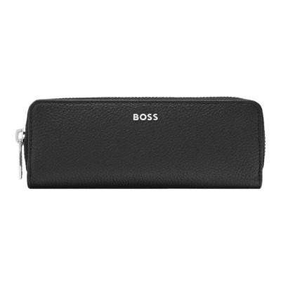 HUGO BOSS CLASSIC GRAINED ΘΗΚΗ ΣΤΥΛΟ ΜΑΥΡΗ