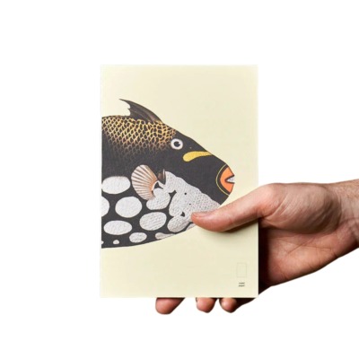 PAPER REPUBLIC XL ΑΝΤΑΛΛΑΚΤΙΚΟ BOOK REEF BLACK FISH RULED