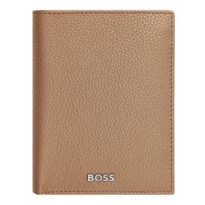 HUGO BOSS SMOOTH ΔΕΡΜΑΤΙΝΟ ΠΟΡΤΟΦΟΛΙ ΚΑΜΕΛ