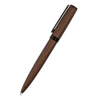 HUGO BOSS ΣΤΥΛΟ BALLPOINT EXPLORE BRUSHED XAKI