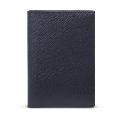 SMYTHSON ΔΕΡΜΑΤΙΝΗ ΘΗΚΗ ΔΙΑΒΑΤΗΡΙΟY ΜΠΛΕ