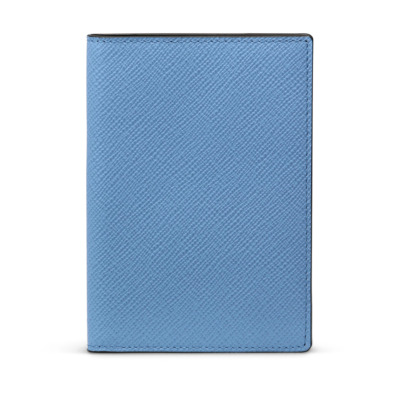 SMYTHSON PANAMA ΔΕΡΜΑΤΙΝΗ ΘΗΚΗ ΔΙΑΒΑΤΗΡΙΟY ΓΑΛΑΖΙΑ