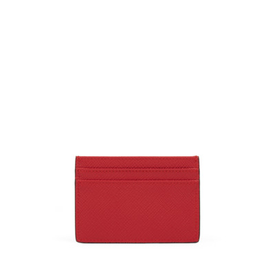 SMYTHSON PREMIUM ΔΕΡΜΑΤΙΝΗ ΚΑΡΤΟΘΗΚΗ 4CC RED