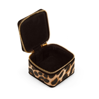 SMYTHSON PANAMA TRINKET ΔΕΡΜΑΤΙΝΗ ΘΗΚΗ ΓΙΑ ΚΟΣΜΗΜΑΤΑ SMALL ΛΕΟΠΑΡ