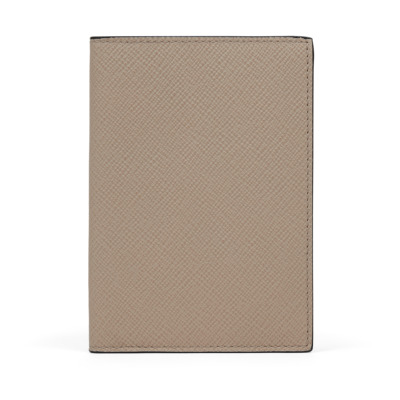 SMYTHSON PANAMA PREMIUM ΔΕΡΜΑΤΙΝΗ ΘΗΚΗ ΔΙΑΒΑΤΗΡΙΟY ΜΠΕΖ