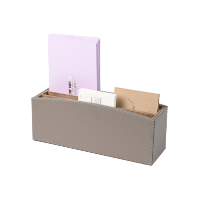 VNC EXCLUSIVE NEW ΔΕΡΜΑΤΙΝΟΣ ΦΑΚΕΛΟΣΤΑΤΗΣ ΓΡΑΦΕΙΟΥ ΓΚΡΙ