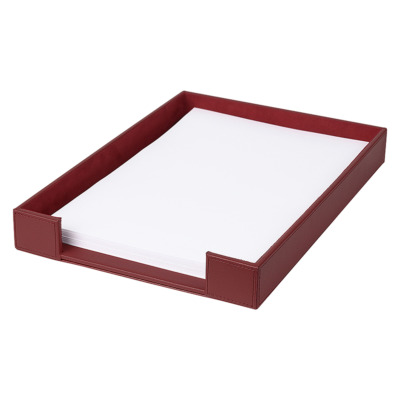 VNC EXCLUSIVE NEW ΔΕΡΜΑΤΙΝΟΣ ΔΙΣΚΟΣ ΕΙΣΕΡΧΟΜΕΝΩΝ Α4 ΜΠΟΡΝΤΟ