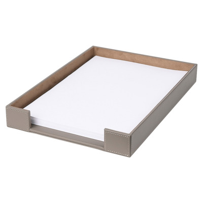 VNC EXCLUSIVE NEW ΔΕΡΜΑΤΙΝΟΣ ΔΙΣΚΟΣ ΕΙΣΕΡΧΟΜΕΝΩΝ Α4 ΓΚΡΙ