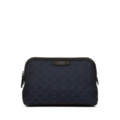 SMYTHSON ΜΙΚΡΟ ΤΣΑΝΤΑΚΙ ΠΡΟΣΩΠΙΚΩΝ ΕΙΔΩΝ ΜΠΛΕ ΣΚΟΥΡΟ