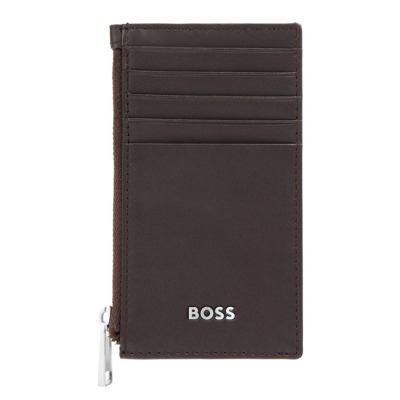 HUGO BOSS CLASSIC SMOOTH ΔΕΡΜΑΤΙΝΗ ΚΑΡΤΟΘΗΚΗ BROWN