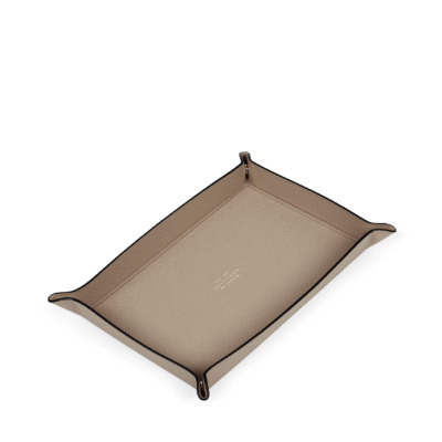 SMYTHSON PANAMA PREMIUM ΔΕΡΜΑΤΙΝΟ ΔΙΣΚΑΚΙ ΓΡΑΦΕΙΟΥ ΜΠΕΖ