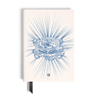 MONTBLANC ΔΕΡΜΑΤΙΝΟ ΣΗΜΕΙΩΜΑΤΑΡΙΟ JOHANN WOLFGANG VON GOETHE Α5 ΛΕΥΚΟ