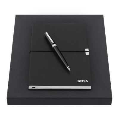 HUGO BOSS ΣΕΤ ΣΤΥΛΟ ΚΑΙ ΣΗΜΕΙΩΜΑΤΑΡΙΟ A5