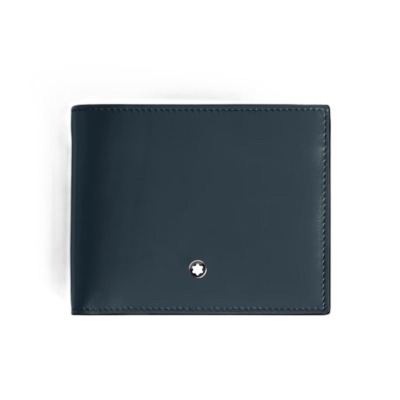 MONTBLANC MEISTERSTUCK ΔΕΡΜΑΤΙΝΟ ΠΟΡΤΟΦΟΛΙ 6CC ΠΕΤΡΟΛ